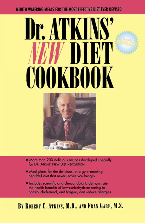 Dr. Atkins' New Diet Cookbook - FULL INSTANT DOWNLOAD | PDF DOCX EPUB