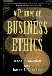 Cover image: A Primer on Business Ethics 9780742513884