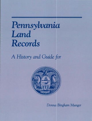 Cover image: Pennsylvania Land Records 1st edition 9780842023771