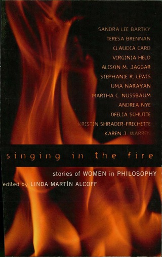Cover image: Singing in the Fire 1st edition 9780742513822