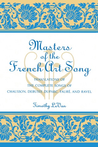 Immagine di copertina: Masters of the French Art Song 9780810842120