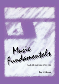 Titelbild: Music Fundamentals 9781880157121