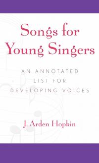 Titelbild: Songs for Young Singers 9780810840775