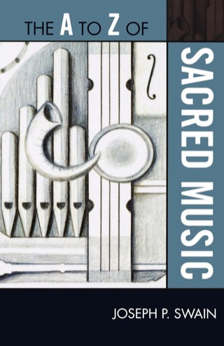 Cover image: to Z of Sacred Music 9780810876217