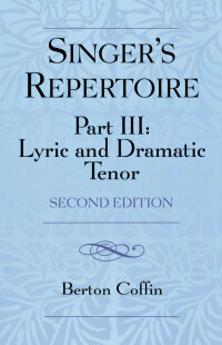 Cover image: The Singer's Repertoire, Part III 2nd edition 9780810857094