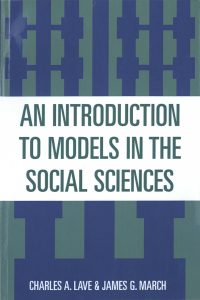 Omslagafbeelding: An Introduction to Models in the Social Sciences 9780819183811