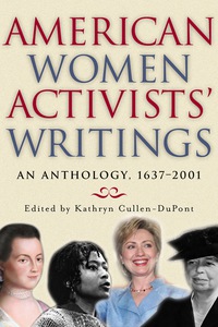 Cover image: American Women Activists' Writings 9780815411857