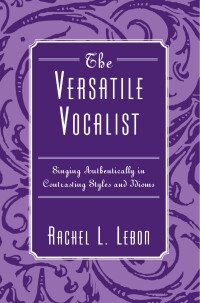 Cover image: The Versatile Vocalist 9780810857414