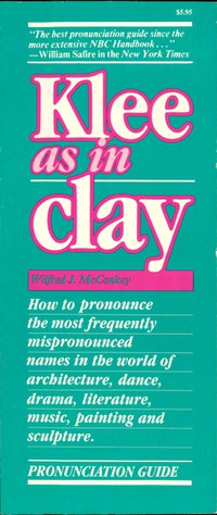 表紙画像: Klee as in Clay 2nd edition 9780819156204