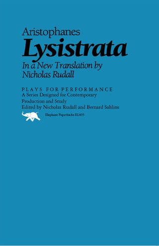 Imagen de portada: Lysistrata 1st edition 9780929587615