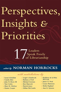 表紙画像: Perspectives, Insights, & Priorities 9780810853553