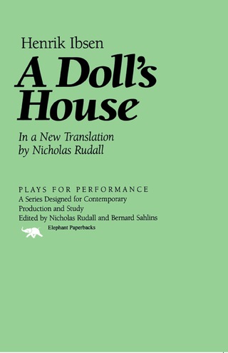 Cover image: A Doll's House 1st edition 9781566632256