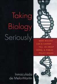 Cover image: Taking Biology Seriously 9780742549203