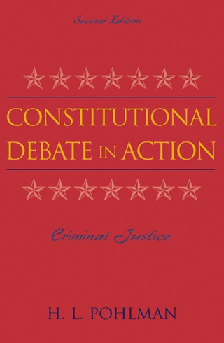 Cover image: Constitutional Debate in Action 2nd edition 9780742537941
