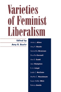 Cover image: Varieties of Feminist Liberalism 9780742512023