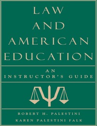 Omslagafbeelding: Law and American Education 9780810842076