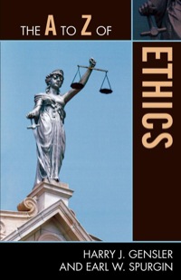 Imagen de portada: The A to Z of Ethics 9780810875883