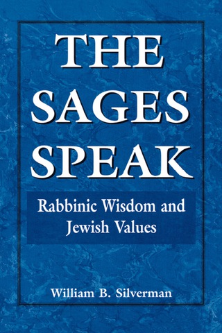Cover image: The Sages Speak 1st edition 9780876688298