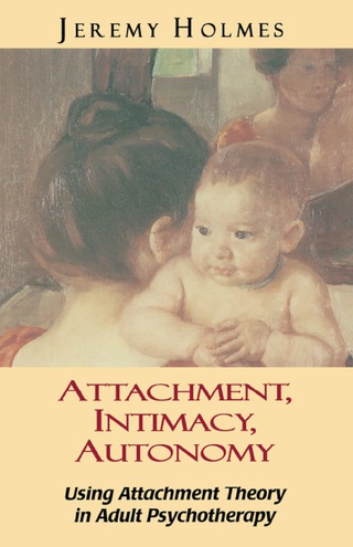 Imagen de portada: Attachment, Intimacy, Autonomy 1st edition 9781568218724