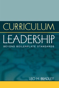 صورة الغلاف: Curriculum Leadership 9781578860739