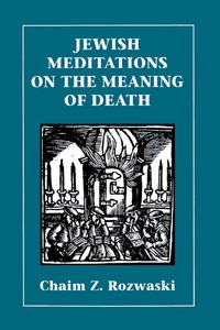 Cover image: Jewish Meditations on the Meaning of Death 9781568210810