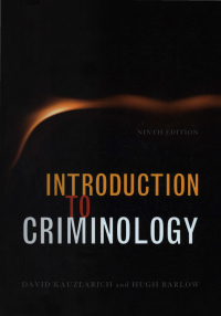 Imagen de portada: Introduction to Criminology 9th edition 9780742561861