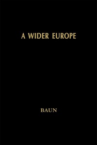 Cover image: A Wider Europe 9780847690367