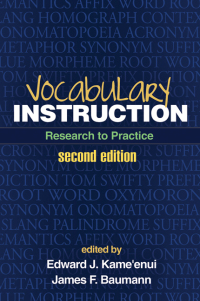 Cover image: Vocabulary Instruction 2nd edition 9781462503971