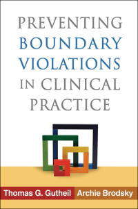 Cover image: Preventing Boundary Violations in Clinical Practice 9781462504435