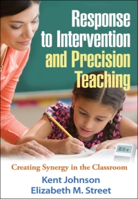 Imagen de portada: Response to Intervention and Precision Teaching 9781462507610
