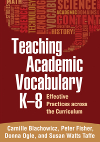 Imagen de portada: Teaching Academic Vocabulary K-8 9781462510290