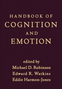 Cover image: Handbook of Cognition and Emotion 9781462509997