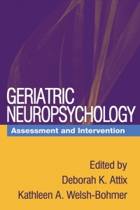 Imagen de portada: Geriatric Neuropsychology 9781593852269