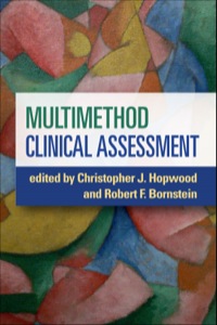 Cover image: Multimethod Clinical Assessment 9781462516018