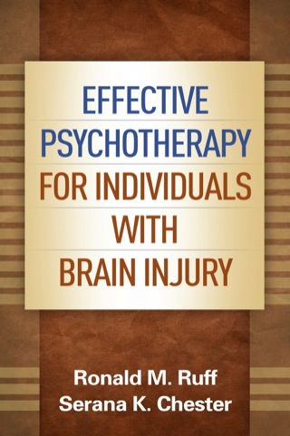 صورة الغلاف: Effective Psychotherapy for Individuals with Brain Injury 9781462516780