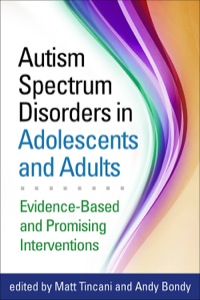 Cover image: Autism Spectrum Disorders in Adolescents and Adults 9781462526154