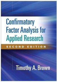 表紙画像: Confirmatory Factor Analysis for Applied Research 2nd edition 9781462515363