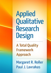 Cover image: Applied Qualitative Research Design 9781462515752