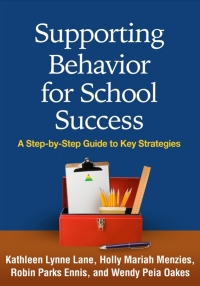 Omslagafbeelding: Supporting Behavior for School Success 9781462521395