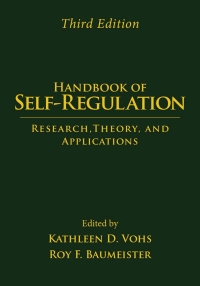 Imagen de portada: Handbook of Self-Regulation 3rd edition 9781462533824