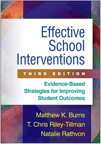 صورة الغلاف: Effective School Interventions 3rd edition 9781462526147