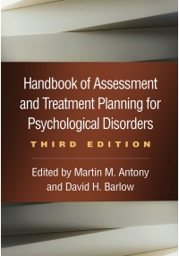 Cover image: Handbook of Assessment and Treatment Planning for Psychological Disorders 3rd edition 9781462543533