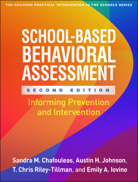 Cover image: School-Based Behavioral Assessment 2nd edition 9781462545254