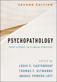 Imagen de portada: Psychopathology 2nd edition 9781462547616