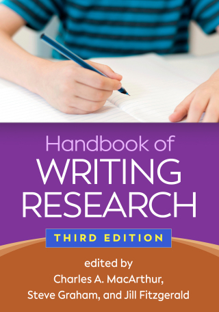 Cover image: Handbook of Writing Research 3rd edition 9781462557271