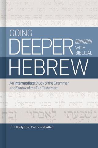 Cover image: Going Deeper with Biblical Hebrew 1st edition 9781462776733