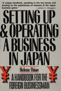 Cover image: Setting Up & Operating a Business in Japan 9780804815444