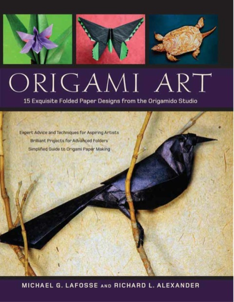 Origami Art: 15 Exquisite Folded Paper Designs from the Origamido Studio: Intermediate and Advanced Projects: Origami Book with 15 Projects - FULL INSTANT DOWNLOAD | PDF DOCX EPUB