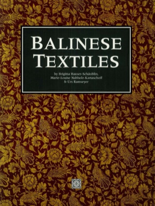 Cover image: Balinese Textiles 9789625931586