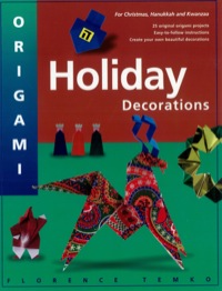Cover image: Origami Holiday Decorations 9780804834773